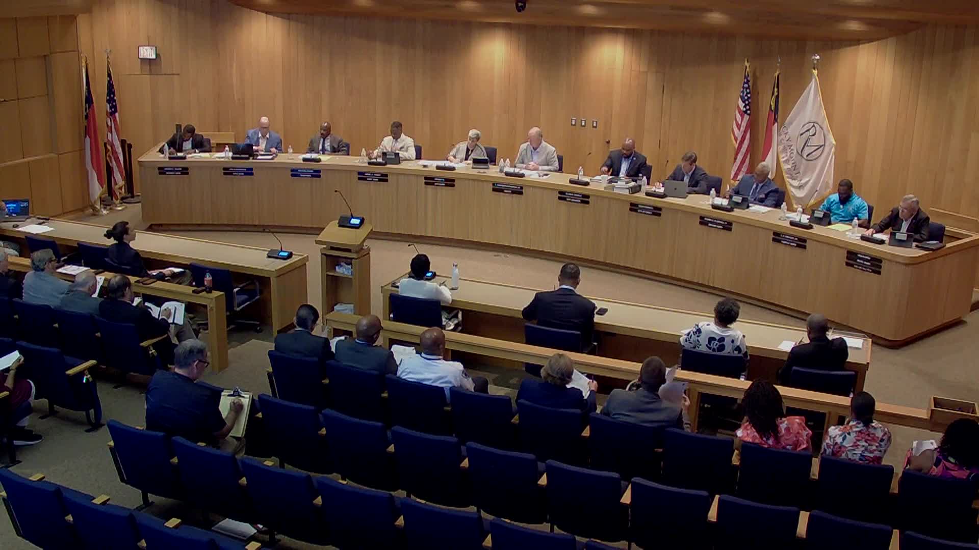 City Council Meeting, July 28