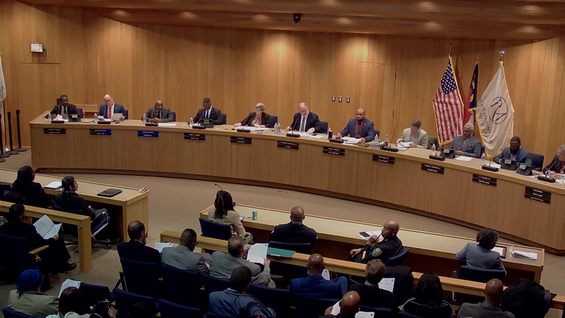 City Council Meeting, December 8